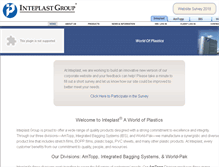 Tablet Screenshot of inteplast.com